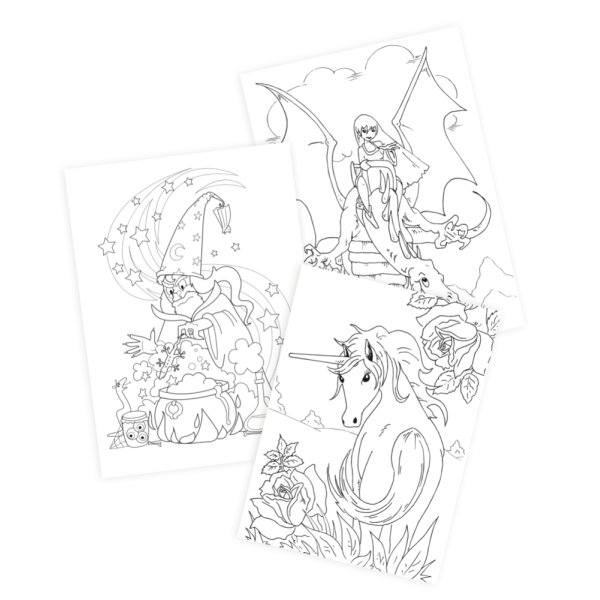 Malbuch Märchenfiguren FSC - Sense Malbuch Märchenfiguren FSC - Sense