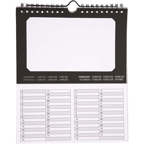 Ewiger Kalender - 19 x 23 cm - 6-tlg
