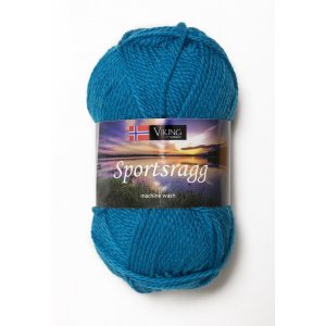 Wikingergarn Sportlappen 50g - Türkis (529) SR Wikingergarn Sportlappen 50g - Türkis (529) SR