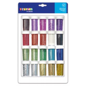 Glitzerstreusel gemischt 20 g - 20 Stk Glitzerstreusel gemischt 20 g - 20 Stk