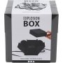 Explodierende Box - Schwarz