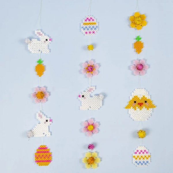 Perlenfliesen - Klar - Sechseckig - 15x15 cm - 1 Stk