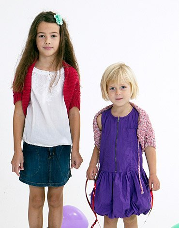 Strickmuster - Spitzenstrick-Bolero