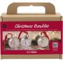 Mini-DIY-Kit Weihnachtsbaumkugeln - Zeichnungen