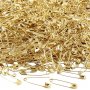 Sicherheitsnadeln - Gold - 500 Stk