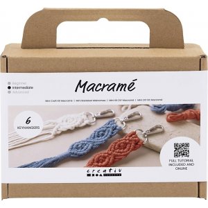 Mini DIY Kit Makramee - Schlüsselanhänger Mini DIY Kit Makramee - Schlüsselanhänger