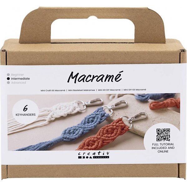 Mini DIY Kit Makramee - Schlsselanhnger