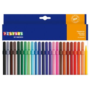 Faserstift 24 Stück schmal Faserstift 24 Stück schmal
