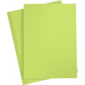 Farbiger Karton - hellgrün - A4 - 180 g - 20 Blatt Farbiger Karton - hellgrün - A4 - 180 g - 20 Blatt