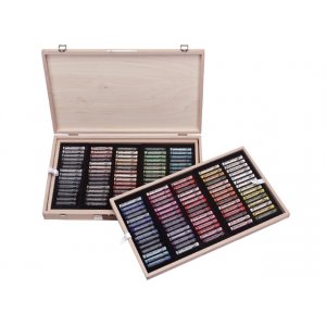 Soft Pastel Master Box in Holzkiste - 150 Stk Soft Pastel Master Box in Holzkiste - 150 Stk