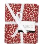 Patchworkstoff - rot - 4 Stk