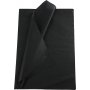 Seidenpapier - Schwarz - 50 x 70 cm - 14 g - 25 Blatt