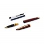Fllfederhalter Waterman Carne Marine Amber - Goldbesatz - Mittelblau