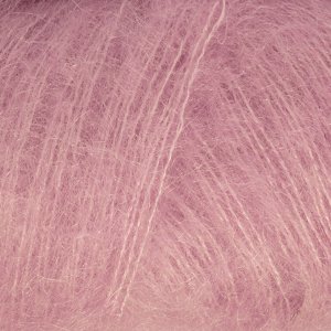 DROPS Kid-Silk Uni Color Garn - 25 g - Mittelrosa (04) DROPS Kid-Silk Uni Color Garn - 25 g - Mittelrosa (04)