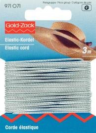 Elastische Kordel 1,5 mm Silber 3 m Elastische Kordel 1,5 mm Silber 3 m