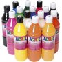Acrylfarbe - Grundfarben - 15x500 ml