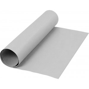 Lederpapier - grau - einfarbig - 1 m Lederpapier - grau - einfarbig - 1 m