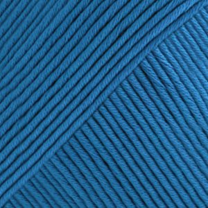 DROPS Muskat Uni Color Garn - 50 g - Kornblau (15) DROPS Muskat Uni Color Garn - 50 g - Kornblau (15)
