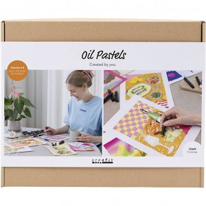 DIY-Starterset: Ölpastellillustration in verschiedenen Farben DIY-Starterset: Ölpastellillustration in verschiedenen Farben