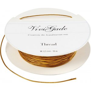 Draht - 0,5 mm Gold - 10 m Draht - 0,5 mm Gold - 10 m