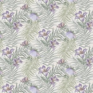 Wachstuch PVC Fleur - Lila Wachstuch PVC Fleur - Lila