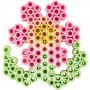 NABBI BioBeads Perlenplatte - Stern - 9,8x9,8 cm - 1 Stk