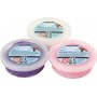 Foam Clay - Rosa - Lila - Wei - Glitzer, Metallic - 3 x 14 g