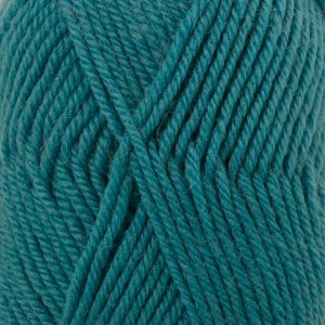 DROPS Karisma Uni Color Garn - 50 g - Blau/Türkis (60) DROPS Karisma Uni Color Garn - 50 g - Blau/Türkis (60)