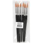 Gold Line Pinsel - Nr. 18 - rund - 6 Stk