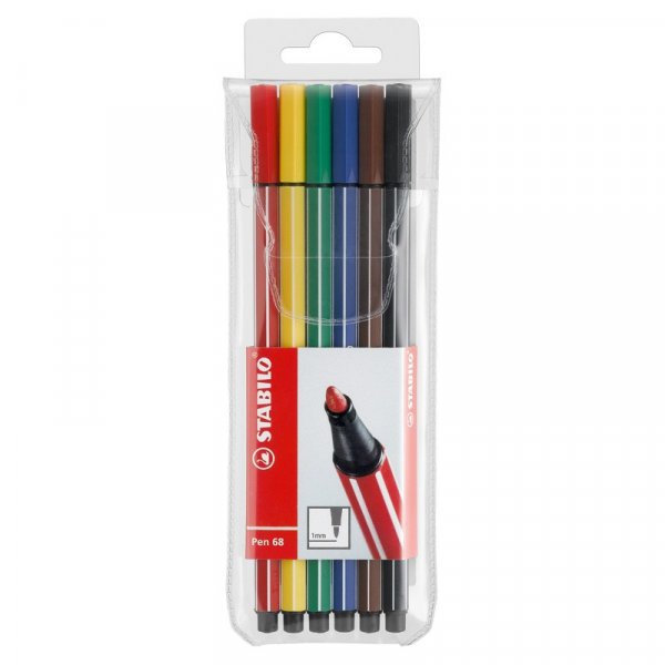 Fasermaler Pen 68 - 6er-Pack