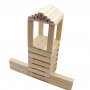Bebaubare Holzfliesen 200 Stck - Holzfarben