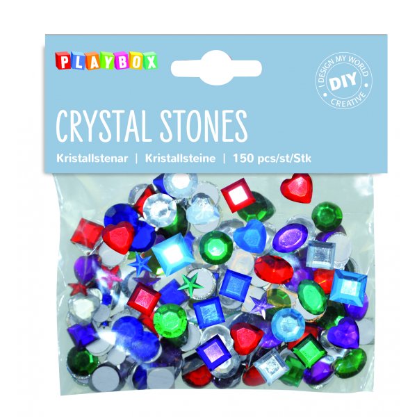 Kristallsteine selbstklebend