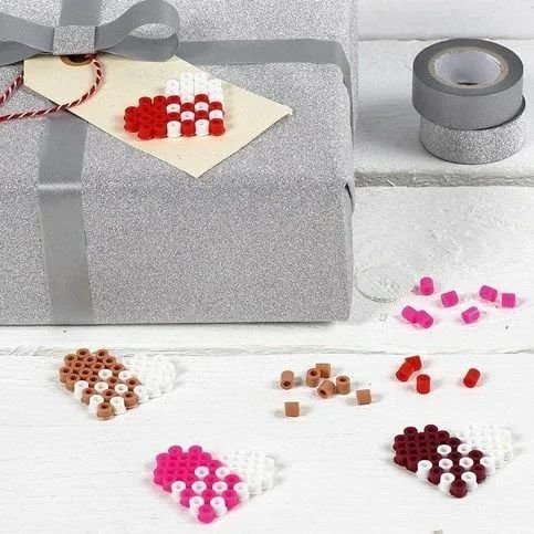 NABBI Photo Pearls Perlenfliesen - Klar - Quadratisch, stapelbar - 15x15 cm - 2 Stk