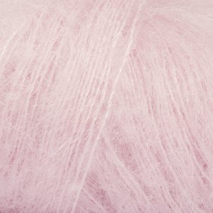 DROPS Kid-Silk Uni Color Garn - 25 g - Hellrosa (03) DROPS Kid-Silk Uni Color Garn - 25 g - Hellrosa (03)