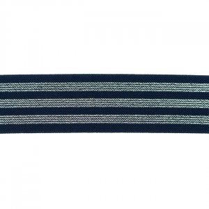 Elastischer, gestreifter Lurex Elastischer, gestreifter Lurex