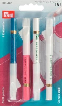 Markierungsstifte mit Pinsel in gemischten Farben. 4 Stück Markierungsstifte mit Pinsel in gemischten Farben. 4 Stück