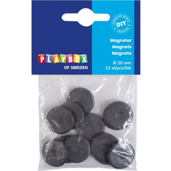 Magnete  20 mm - 12 Stk