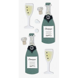 Aufklebermix - Champagner Aufklebermix - Champagner