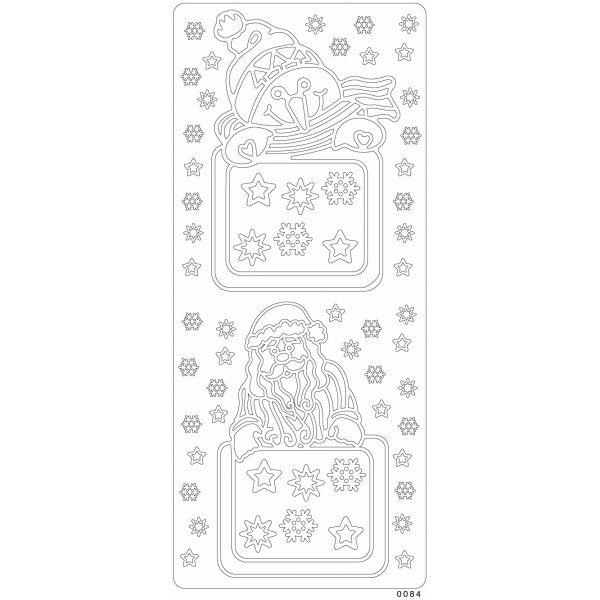 Abziehbilder - Weihnachtskarten Abziehbilder - Weihnachtskarten