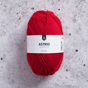 Astrid 50g - Weihnachtsrot Astrid 50g - Weihnachtsrot