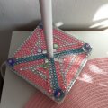 Kundenbild Kristallsteine rosa und silber