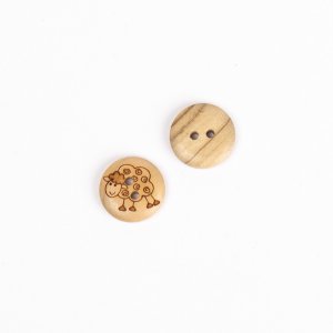 Knöpfe - Schaf - 15mm 627 Knöpfe - Schaf - 15mm 627