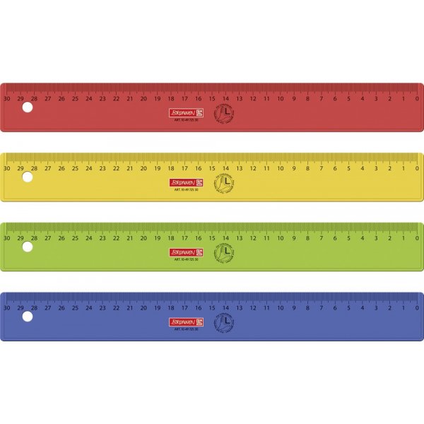 Lineal 30 cm fr Linkshnder