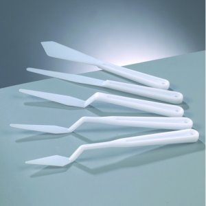 Spachtel Kunststoff 17 - 19 cm - weiß 5-teilig Spachtel Kunststoff 17 - 19 cm - weiß 5-teilig