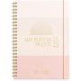 Kalender 24/25 - Lebensplaner rosa horizontal