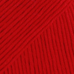 DROPS Safran Uni Color Garn - 50 g - Rot (19) DROPS Safran Uni Color Garn - 50 g - Rot (19)