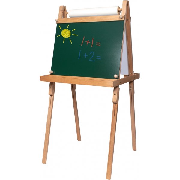Staffelei, Bleistift und Whiteboard Staffelei, Bleistift und Whiteboard