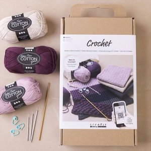 Beginnen Sie mit dem DIY-Kit Häkeln Beginnen Sie mit dem DIY-Kit Häkeln