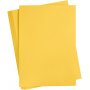 Farbiger Karton - Sonnengelb - A2 - 180 g - 100 Blatt