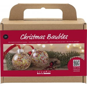 Mini-DIY-Set Christbaumkugeln - Pailletten Mini-DIY-Set Christbaumkugeln - Pailletten